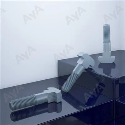 Boulons à tête en T avec col carré