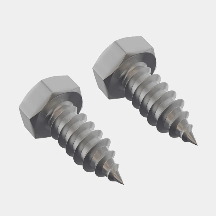 Stainless Steel Hex Head Self Tapping Screws-ISO 1479