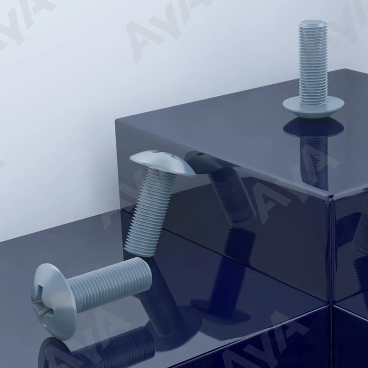 Vis mécaniques à tête bombée Phillips